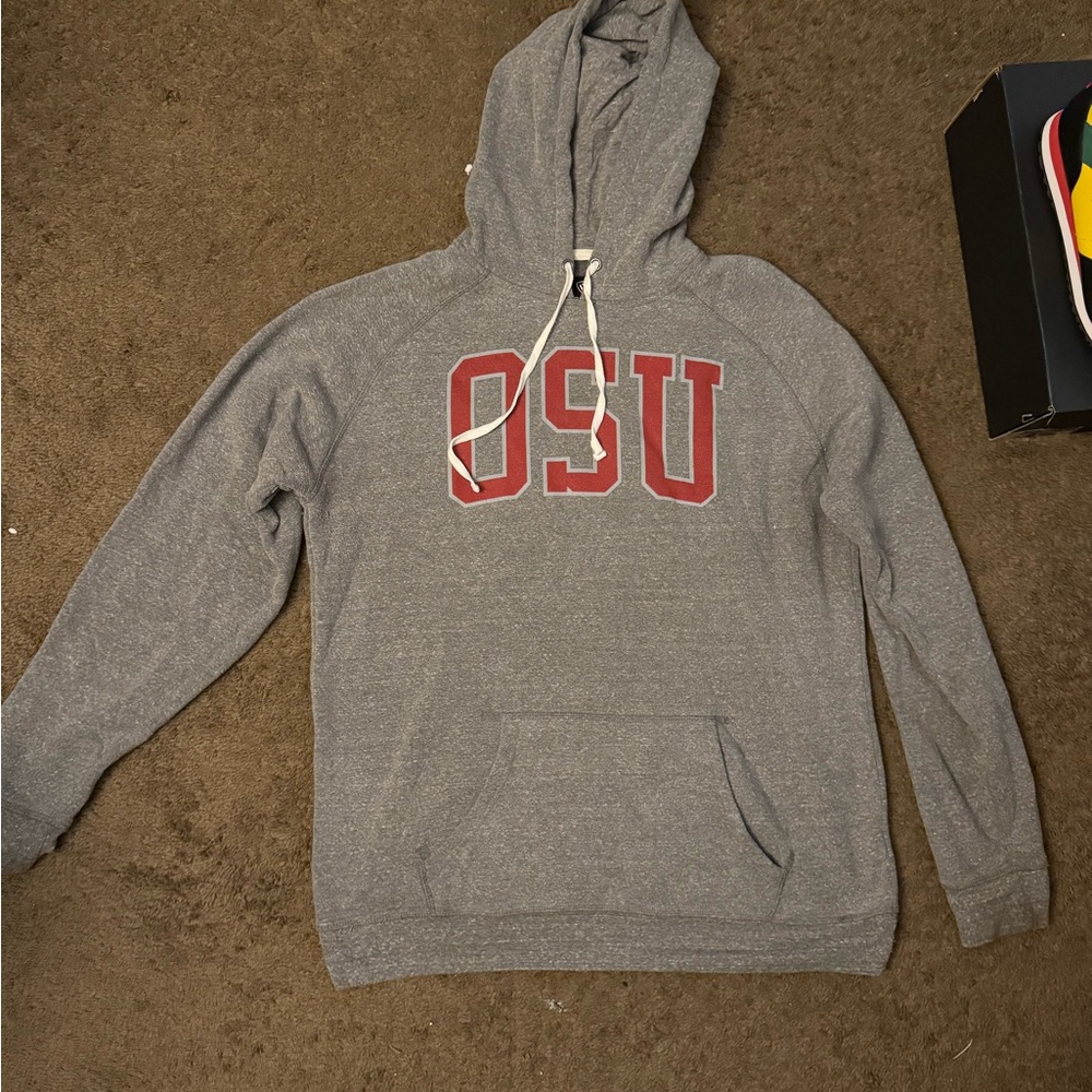Grey OSU Hoodie Sweater